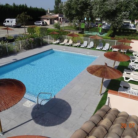 Camping Les Nysades Hotel Mirepoix  Exterior foto